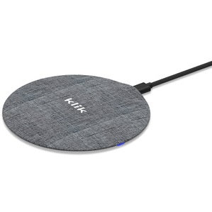 Klik Qi Fabric Wireless Charging Pad 15W