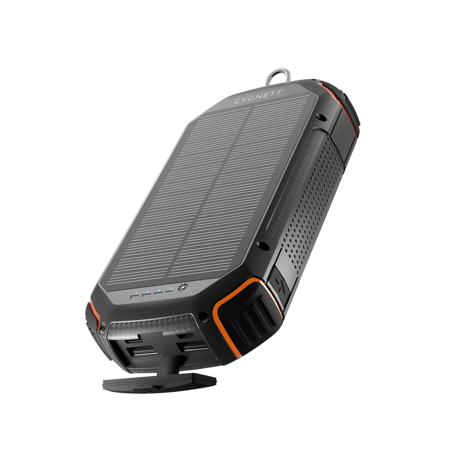 Cygnett ChargeUp OutBack 20K mAh Outdoor Solar Power Bank - Black (CY4412PBCHE)