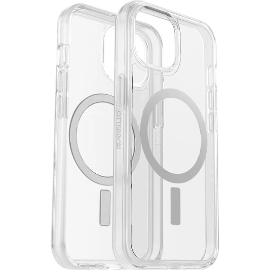 OtterBox Symmetry+ MagSafe Apple iPhone 15 (6.1") Case Clear - (77-93109)