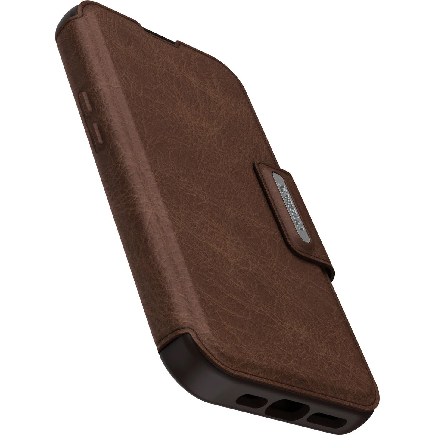 OtterBox Strada MagSafe Apple iPhone 15 (6.1") Case Espresso (Brown) - (77-93571)