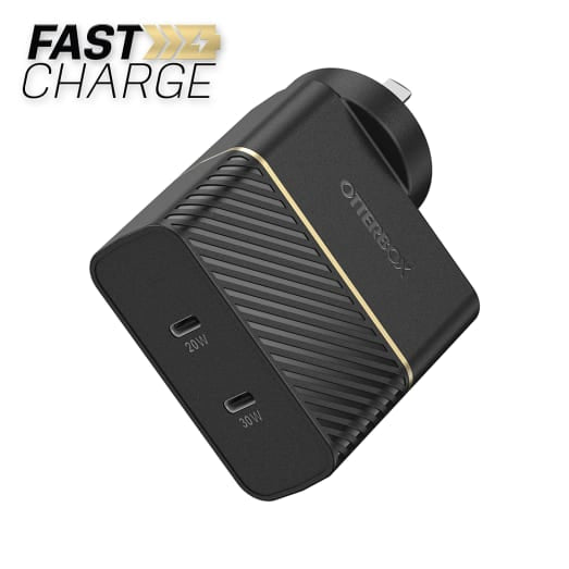 OtterBox USB-C Fast Charge Wall Charger (Type I), 50W Combined