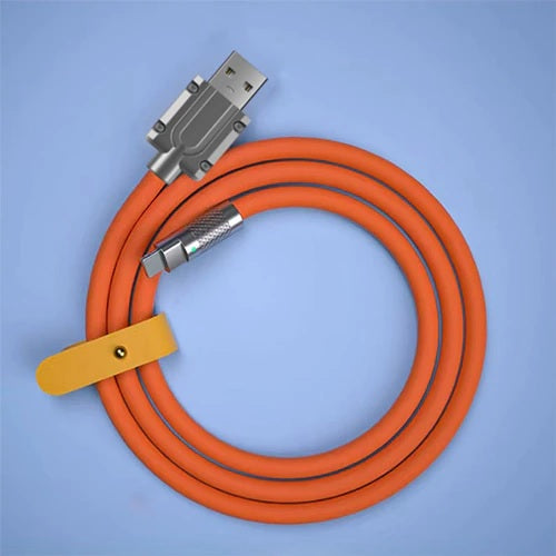 120W 6A Super Fast Charge Liquid Silicone Cable