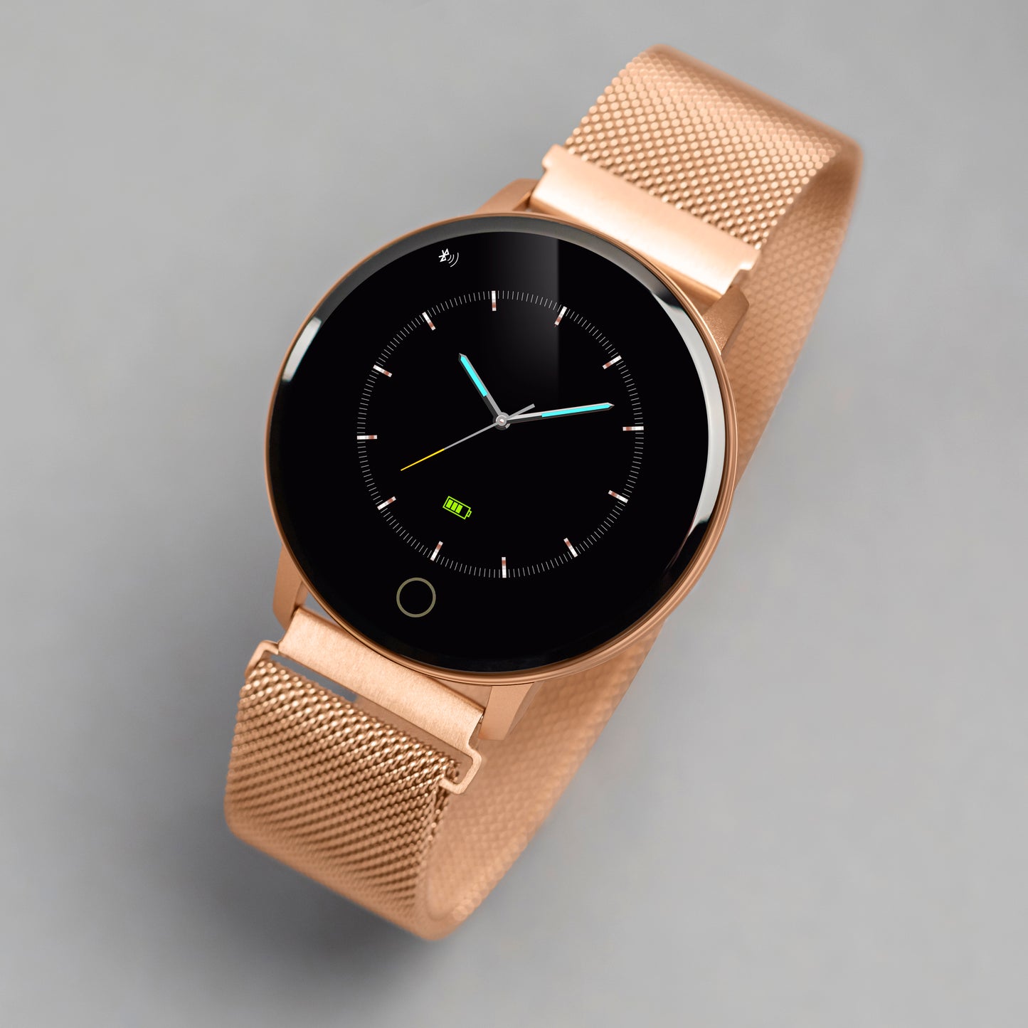 Reflex Active Series 5 Rose Gold Mesh Smart Watch