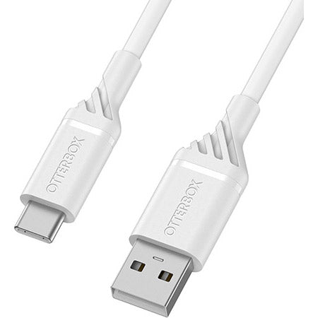 OtterBox USB-C to USB-A Cable (2M) - Cloud Dream White (78-52660)